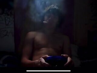 Boy loves cigarettes and inhaling deep - ThisVid.com