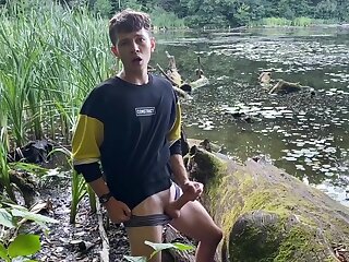 Dante Cumming Outdoors by Pond 223