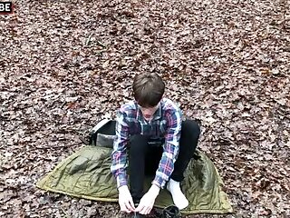 Teen in the forest