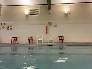 Skinny dipping in indoor pool - ThisVid.com