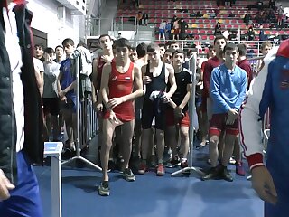 Российские юноши взвесили 51 кг по греко-римской борьбе (NO PORN)