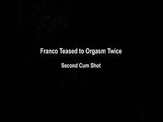 Slow Teasing Hand Jobs - Franco Teased to Orgasm Twice Part 2