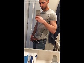 Showing off my hard cock and jerking it – Katoptris