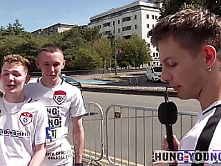 We found so many hot guys&excl; We met this scally guy and he tried to teach us some Welsh&excl;