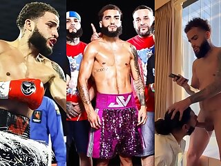 straight fighter @josuevargas get blowjob of men first time