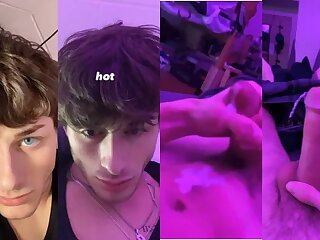 spicy conversation with tiktoker talking dirty and cum