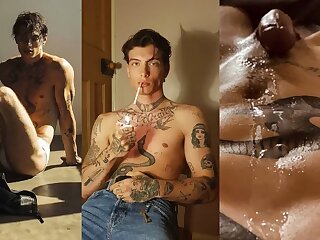 handsome tumblr boy cumming