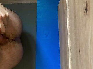 Making my hole gape with two dildos and then gapefarts