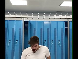 Public Locker Room Wank