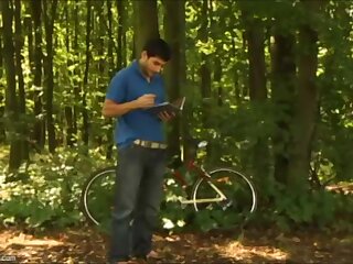 Biker Guys Take A Break For Cum