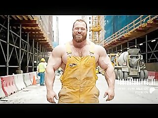 Who needs a mixer when you have this construction worker? 🦺🔨💪 More on Patreon