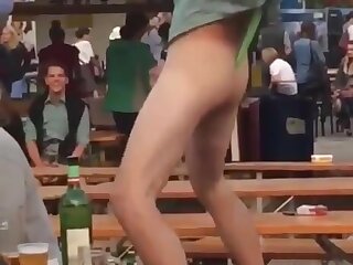 In a festival tent in Germany