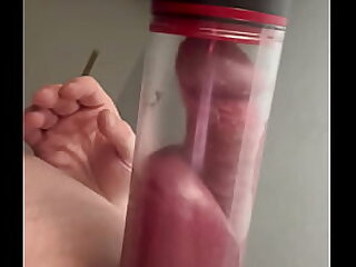 Playing With A Cock Pump and My Cock Appreciates the Attention