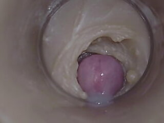Camera in Vagina&comma; Cervix POV&comma; "Creampie"ASMR 4k