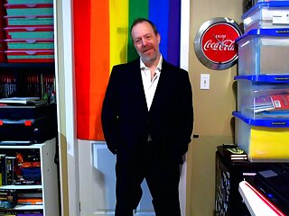 Blair strips for his friend Patrick!