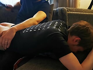 Amateurboy gets his first spanking - Full alternate camera &lbrack;Nice Long Promo&rsqb;