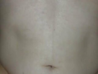 Sitting on a cock and cumming all over yourself