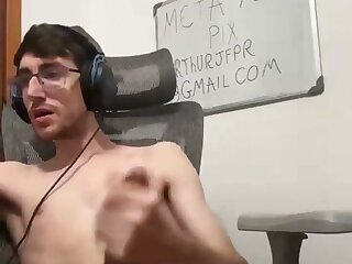 NERD jerking off and cumming