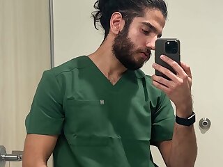 HOTT Doctor Show his BIG DICK 1