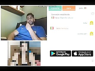 lean ripped muscular guy jerk off to a girl flap his cock