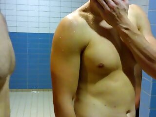 Hot boy show big dick in a shower