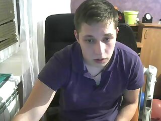 Twink in purple shirt cam boys porn