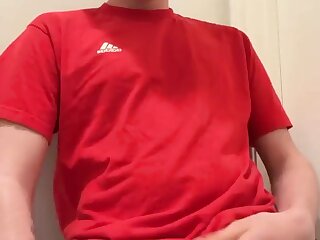 Cute red shirt cam boys porn