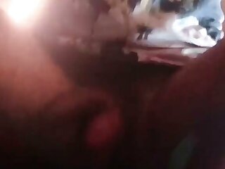 Uncut guy ... precum as he gets fucked